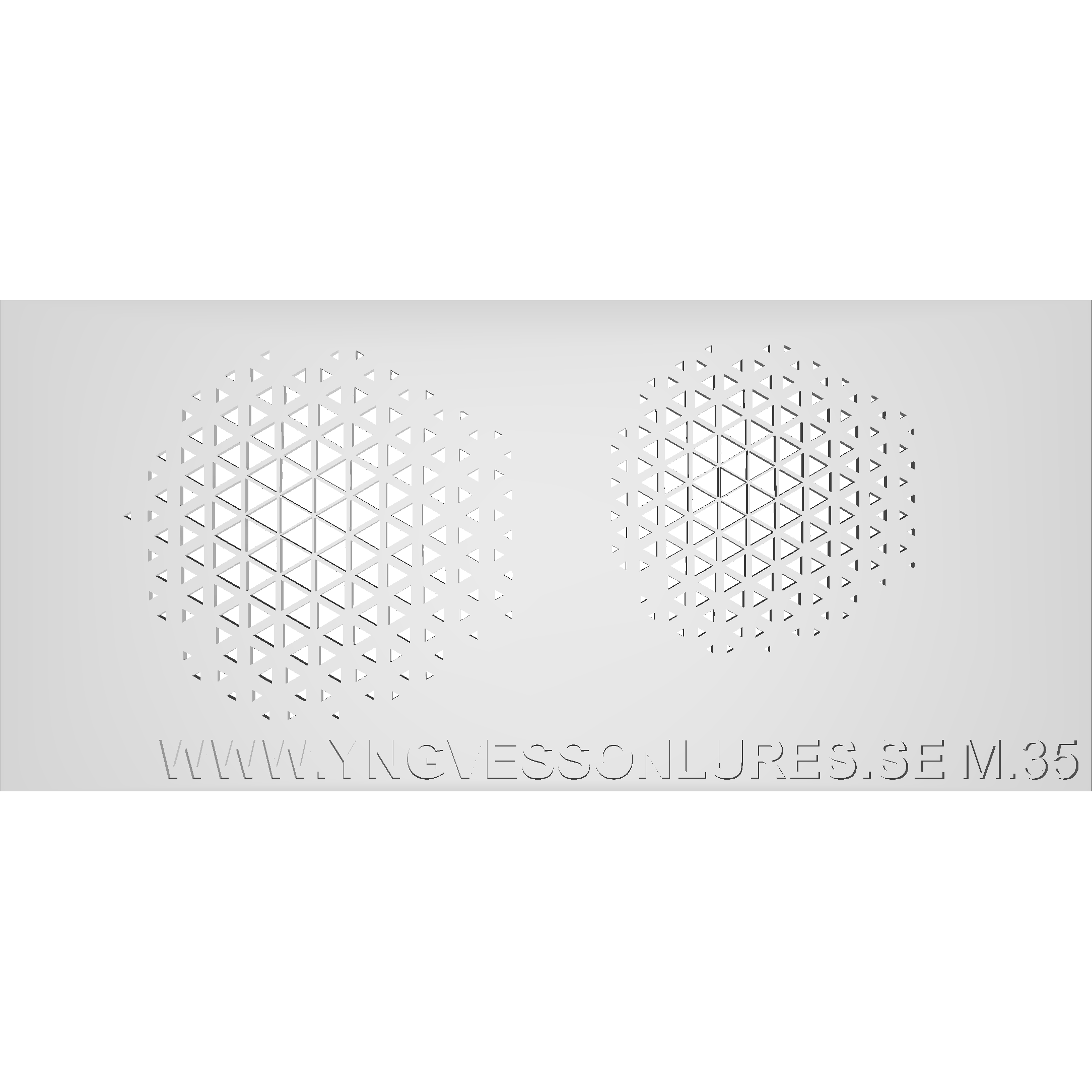 Schablon Mall 35 - 90x200mm
