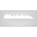 Schablon Mall 63 - 90x200mm